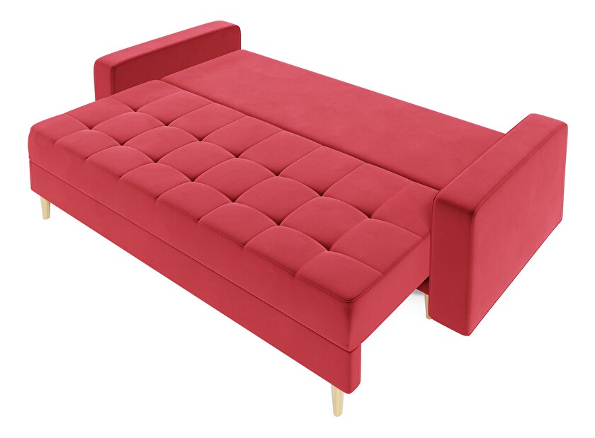 Kétszemélyes kanapé Primrose (piros)