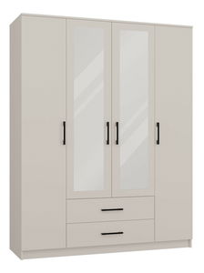Ruhásszekrény Rigidez 3 (kasmír) (tükörrel)