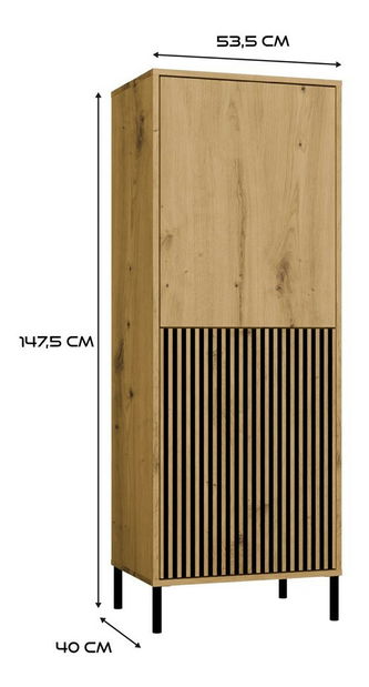 Skrinka Kamarussa Slim 2 (dub artisan)