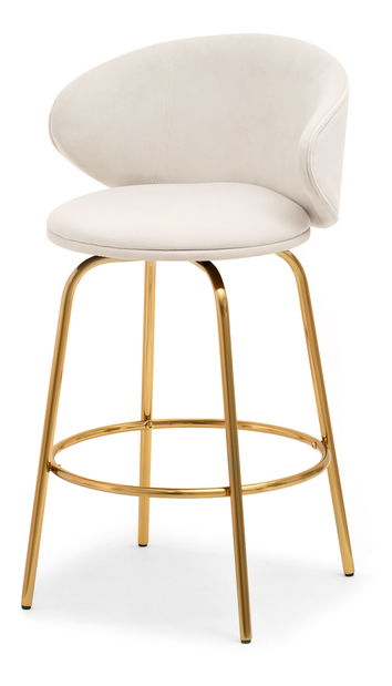 Scaun Jared (crem + auriu) *resigilat