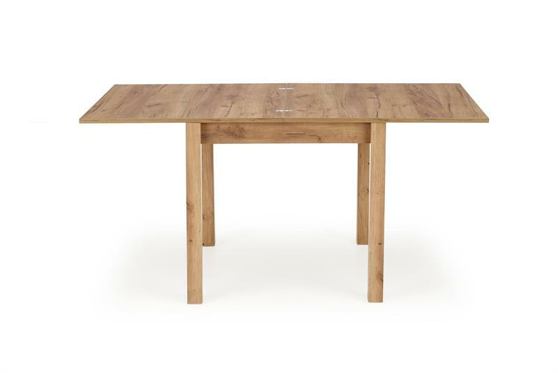 Blagovaonski stol na razvlačenje 80-160 cm Gampa (hrast craft) (za 4 do 6 osoba)