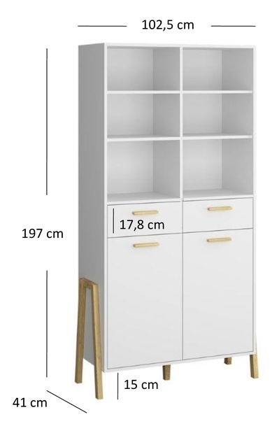 Regal Berry 2D2S (bijela)