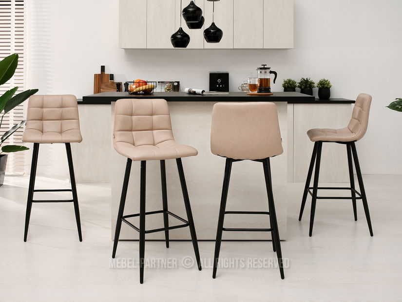 Scaun Nico (bej + negru)