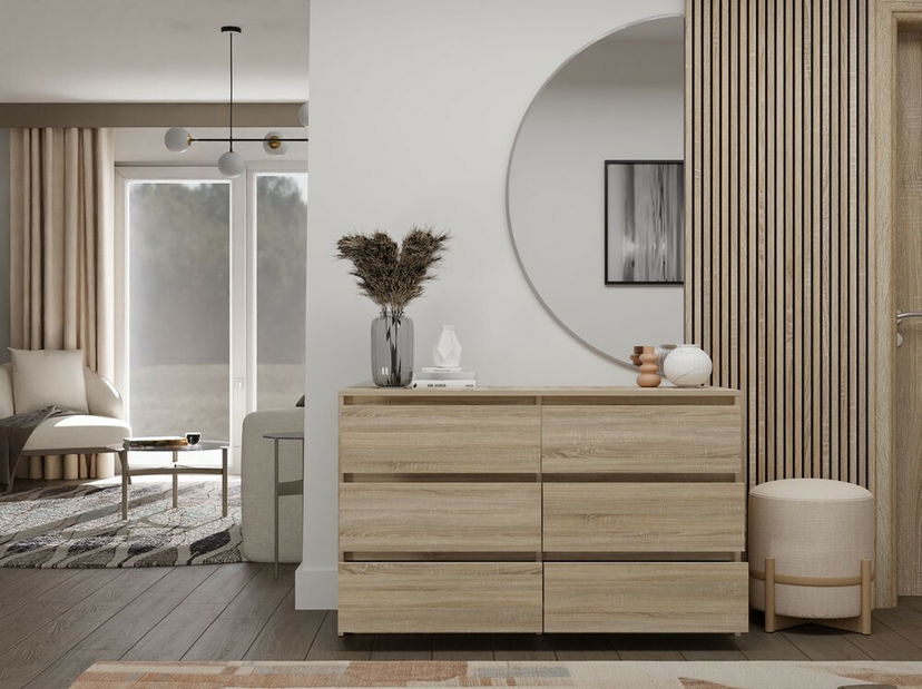 Komoda Kentero 3 (dub sonoma)