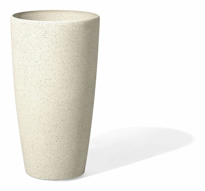 Set 3 ks. kvetináčov ADORA (kameň) (béžová)