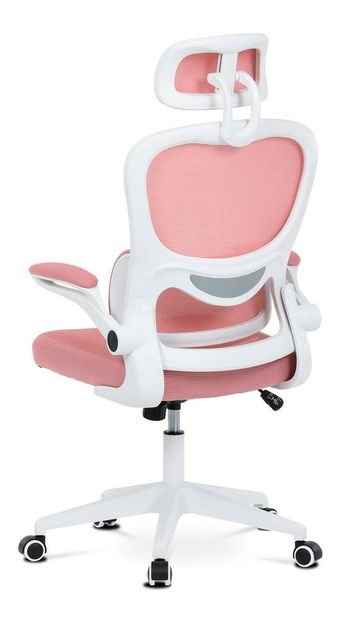 Uredska fotelja Kurtinaitis (ružičasta)