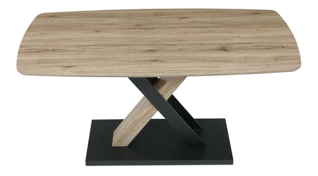 Masă sufragerie Hernandez (stejar sanremo) (pentru 6 persoane)