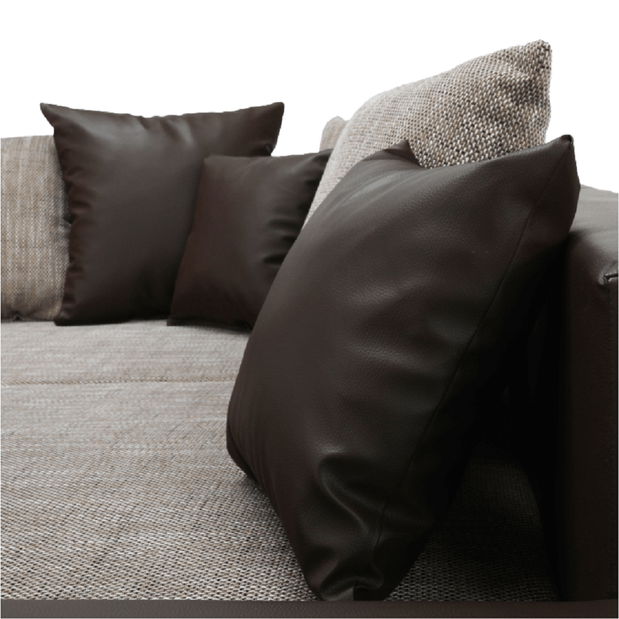 Colțar Pitton New Maro (S) (cu taburete)