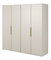 Šatníková skriňa Forry XI (sivobéžová)