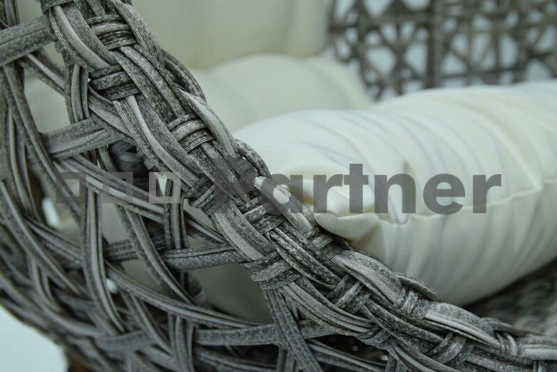 Záhradná hojdačka Sofia (um. Ratan)