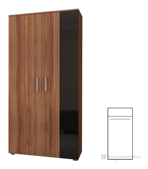 Šatníková skriňa Sybil STE-05 7