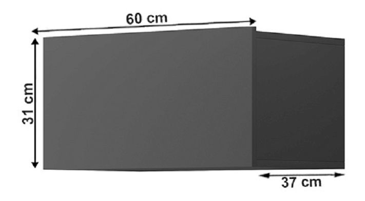 Závesná skrinka Svaren ED 60 (grafit)