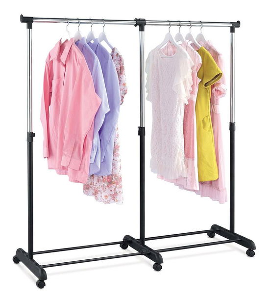 Cuier cu roți Asisten (negru)