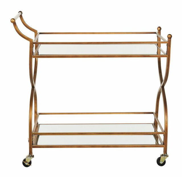 Servírovací stolík Larza (zlatá)