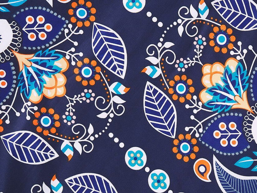 Lenjerie pat 135 x 200 cm Madza (albastru)