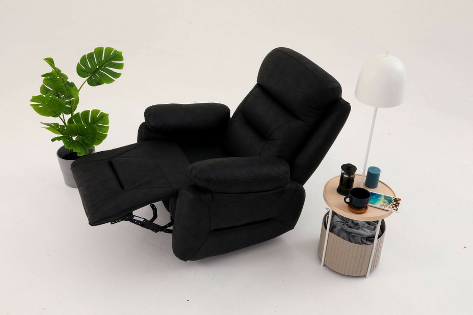Állítható fotel Comforto E (fekete) 