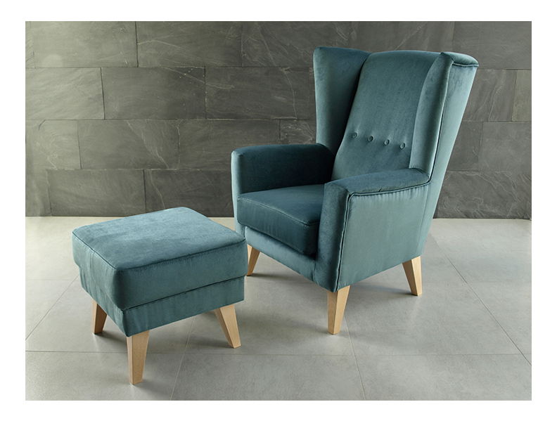 Fotel Rodeza Kronos 25 (Menta + Bükk) 