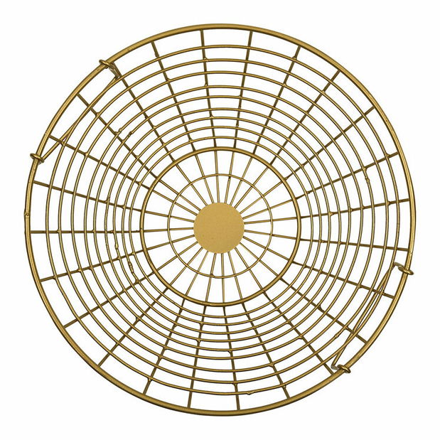 Metalni koš NUTIM (metal) (zlatna)