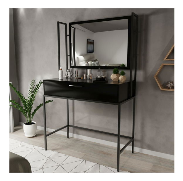 Măsuță de toaletă Modem L747 (negru)