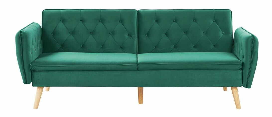 Canapea trei locuri BORODA (verde închis)