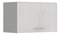 Horná kuchynská skrinka Milo 50 GU-36 1F (sivá + biely lesk)