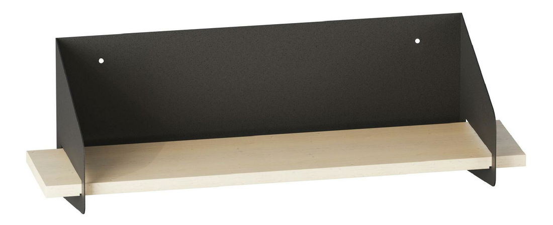 Polička Asir Longy 1 (čierna)