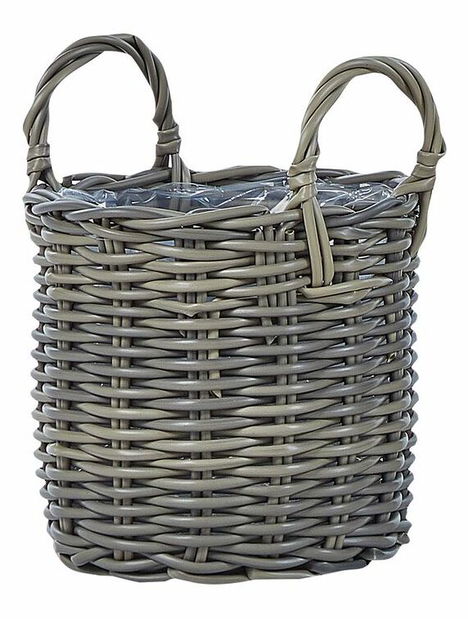 Set 3 ks košíkov Nikza (hnedá)