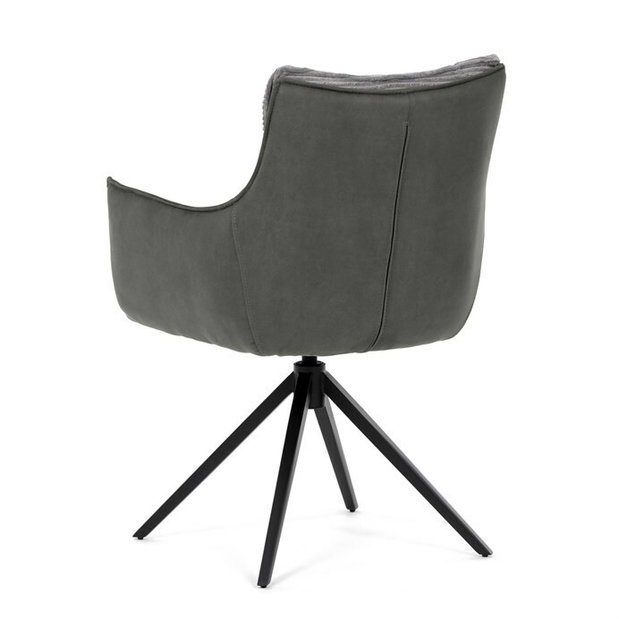 Jedálenská stolička Dumling (sivá)