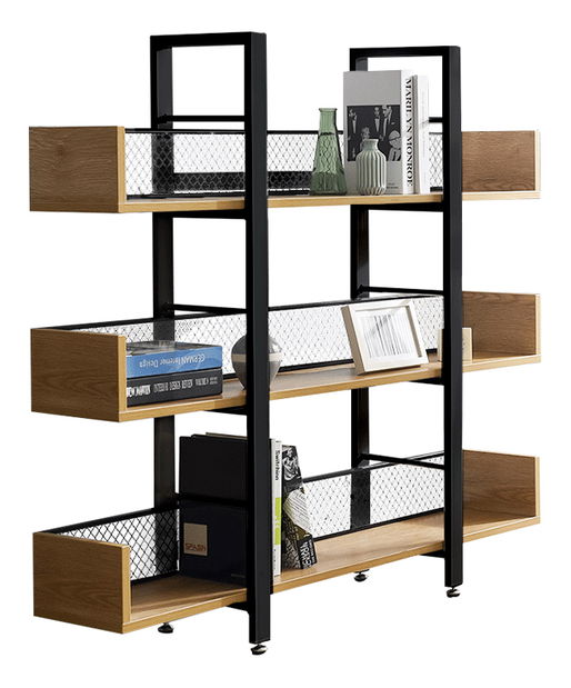 Raft Kelama Typ 1 (negru + acacia)