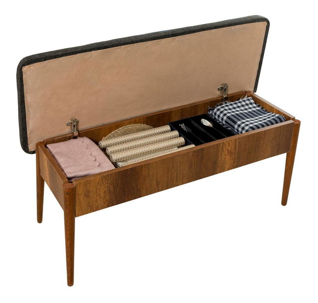 Pad Vanessa B (dió + antracit)