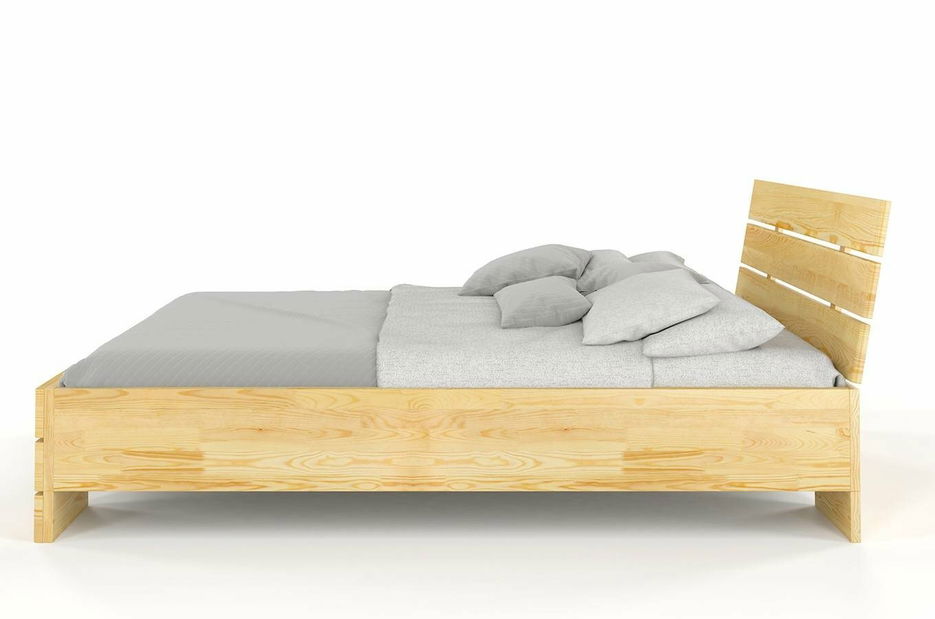 Manželská posteľ 200 cm Naturlig Lorenskog High (borovica)
