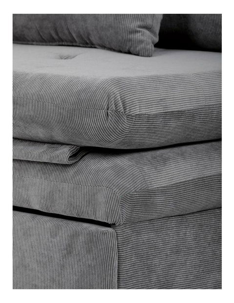 Canapea extensibilă Ajena (gri deschis)