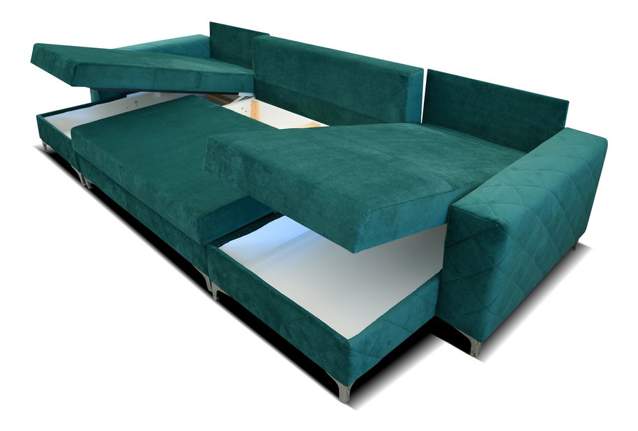 Kutna garnitura U Misrin Bis (zelena) (L) 