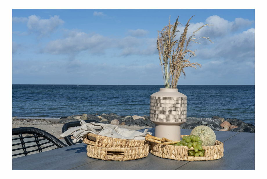 Set 3 ks podnosov Evinora (prírodná)