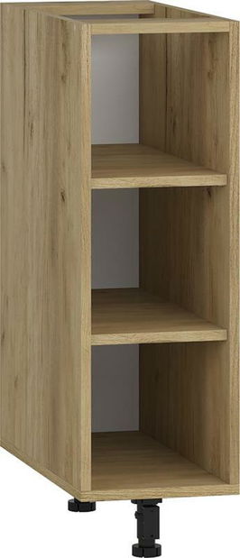 Alsó konyhai polc 25 dollár (tölgyfa kézműves)