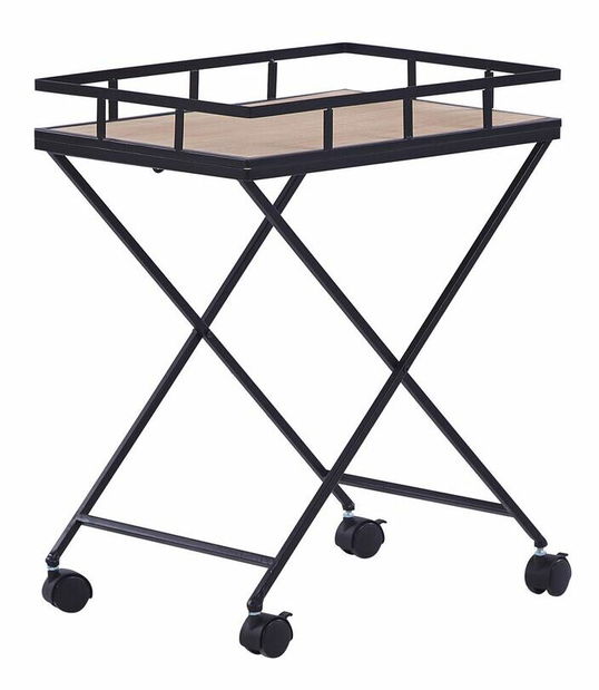 Măsuță servire Leoza (negru)