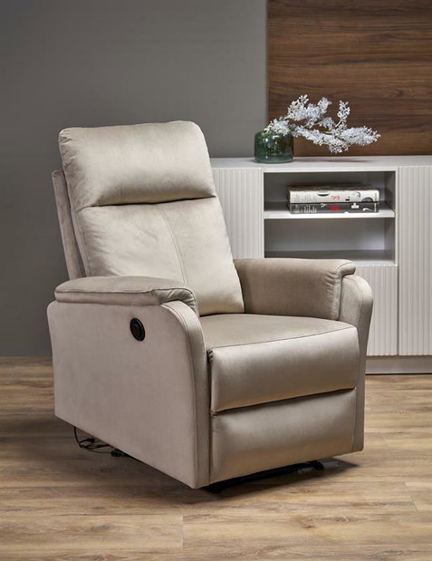 Fotoliu relax electric Crocet (bej)