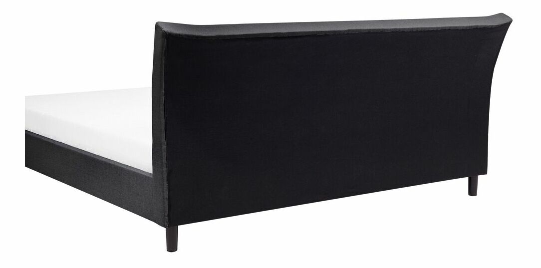 Manželská posteľ 160 cm SANTORI (s roštom) (tmavosivá)