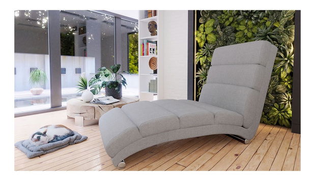 Fotelja za opuštanje Laresa 6 (siva)