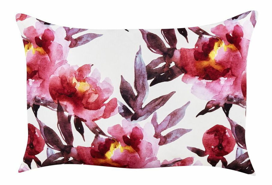 Set 2 buc perne decorative 45 x 45 cm Lanro (alb)