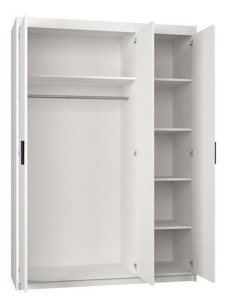 Šatníková skriňa 3D Milica (Dub lefkas)