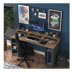 PC stolić Sikine 4 (orah + antracit)