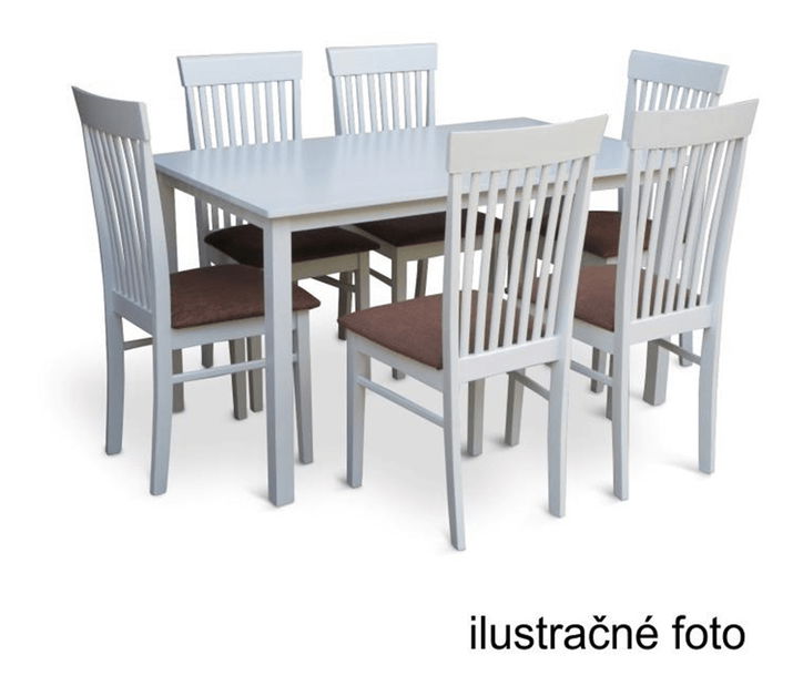 Blagovaonski stol 135 cm Astre (bijela)