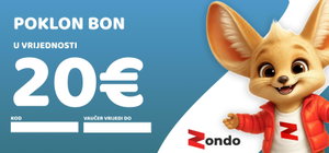 Poklon kupon u vrijednosti 20 €