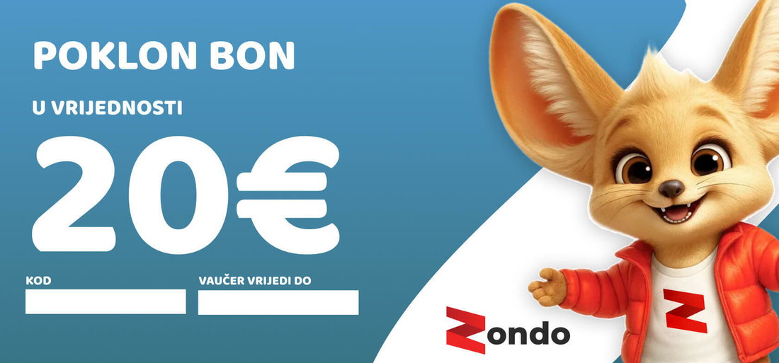Poklon kupon u vrijednosti 20 €