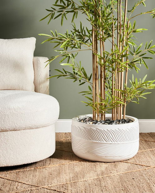 Ghiveci 23 cm Fiero (alb)