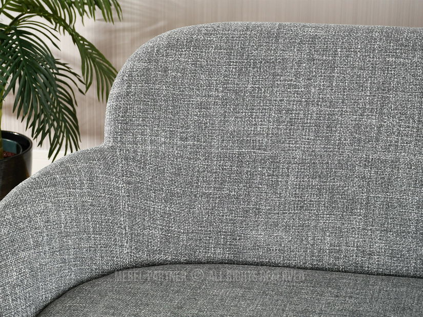 Canapea Baggie S (gri + negru)