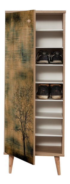 Dulap pentru pantofi Feliz 729 (stejar sonoma)