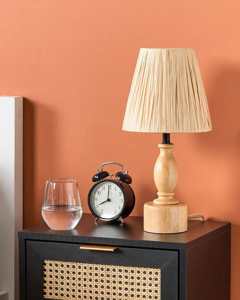 Stolná lampa Morza (prírodná)