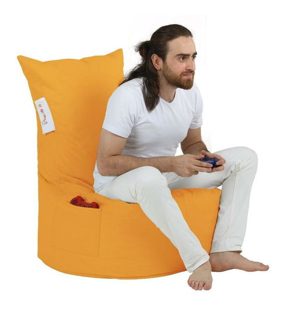 Fotoliu puf Beemin (Portocaliu)